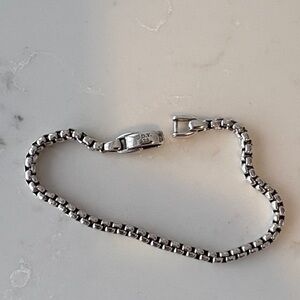 David Yurman bracelet 4mm /8.5” length